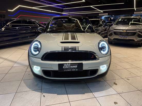 MINI-COOPER-1.6 S CABRIO 16V TURBO GASOLINA 2P AUTOMÁTICO MINI-COOPER-2014