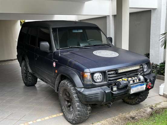 MITSUBISHI-PAJERO-3.0 GLX 4X4 V6 24V GASOLINA 4P MANUAL MITSUBISHI-PAJERO-1994