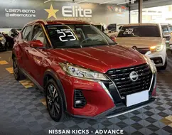 NISSAN KICKS 1.6 16V FLEXSTART ADVANCE XTRONIC NISSAN KICKS 1.6 16V FLEXSTART ADVANCE XTRONIC