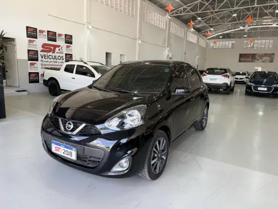 NISSAN-MARCH-1.6 SL 16V FLEX 4P XTRONIC NISSAN-MARCH-2018