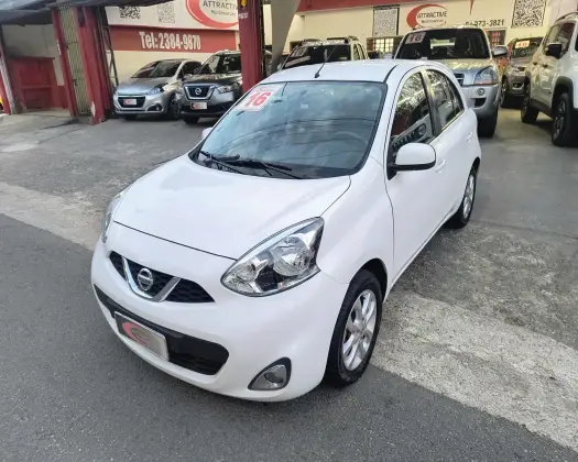 NISSAN MARCH 1.6 SV 16V FLEX 4P MANUAL NISSAN MARCH 1.6 SV 16V FLEX 4P MANUAL