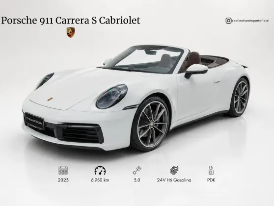 PORSCHE 911 3.0 24V H6 GASOLINA CARRERA S CABRIOLET PDK PORSCHE 911 3.0 24V H6 GASOLINA CARRERA S CABRIOLET PDK