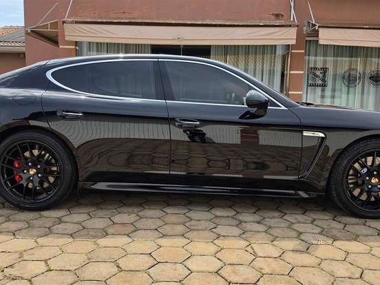 PORSCHE-PANAMERA-4.8 V8 TURBO GASOLINA 4P AUTOMÁTICO PORSCHE-PANAMERA-2009