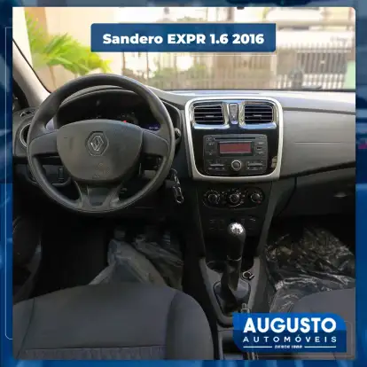 RENAULT-SANDERO-1.0 EXPRESSION 16V FLEX 4P MANUAL RENAULT-SANDERO-2015