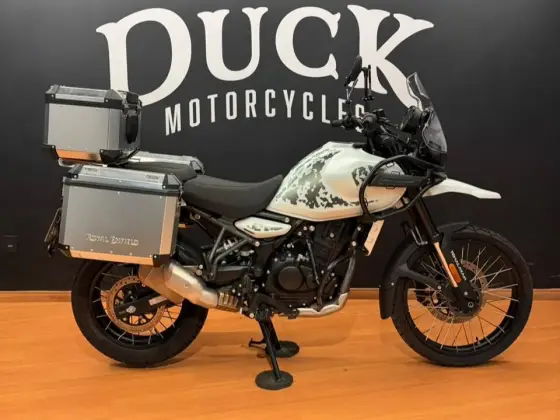 ROYAL ENFIELD HIMALAYAN 450 KAMET WHITE ROYAL ENFIELD HIMALAYAN 450 KAMET WHITE