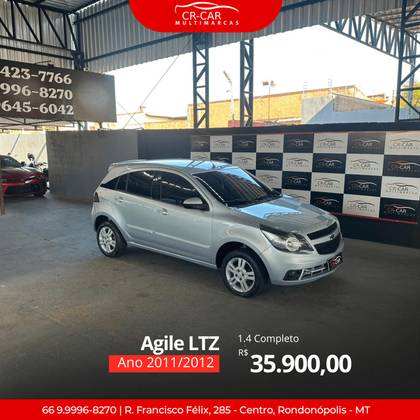 CHEVROLET AGILE 1.4 MPFI LTZ 8V FLEX 4P MANUAL