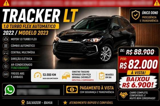 CHEVROLET TRACKER 1.0 TURBO FLEX LT AUTOMÁTICO