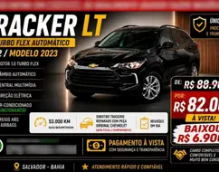 CHEVROLET TRACKER 1.0 TURBO FLEX LT AUTOMÁTICO CHEVROLET TRACKER 1.0 TURBO FLEX LT AUTOMÁTICO
