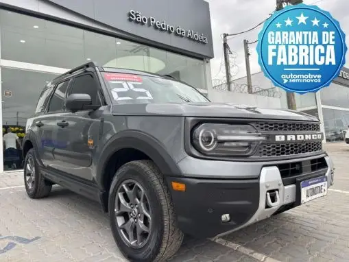 FORD BRONCO SPORT 2.0 ECOBOOST GASOLINA BADLANDS 4X4 SELECTSHIFT FORD BRONCO SPORT 2.0 ECOBOOST GASOLINA BADLANDS 4X4 SELECTSHIFT