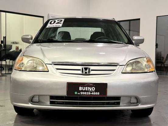 HONDA-CIVIC-1.7 LX 16V GASOLINA 4P MANUAL HONDA-CIVIC-2002