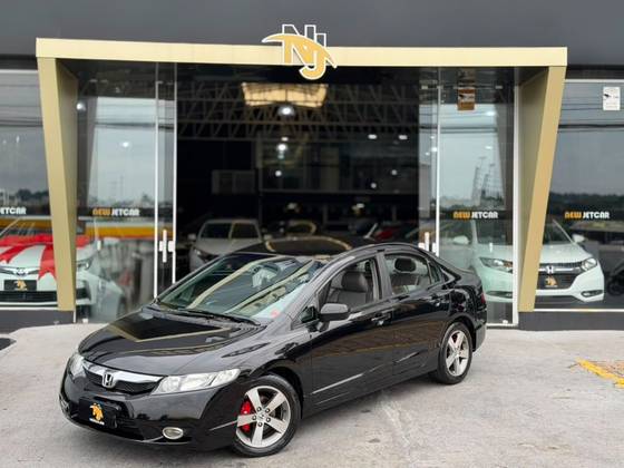 HONDA CIVIC 1.8 LXS 16V FLEX 4P AUTOMÁTICO