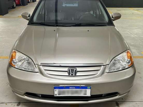 HONDA-CIVIC-1.7 EX 16V GASOLINA 4P AUTOMÁTICO HONDA-CIVIC-2002