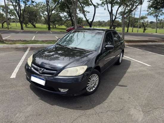 HONDA-CIVIC-1.7 EX 16V GASOLINA 4P AUTOMÁTICO HONDA-CIVIC-2005
