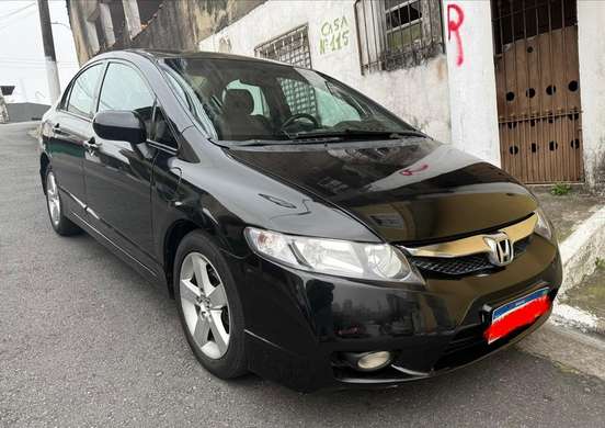 HONDA-CIVIC-1.8 LXS 16V FLEX 4P AUTOMÁTICO HONDA-CIVIC-2009