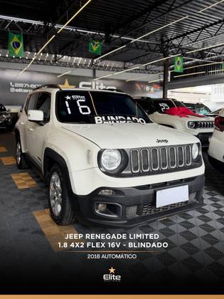 JEEP RENEGADE 1.8 16V FLEX LONGITUDE 4P AUTOMÁTICO
