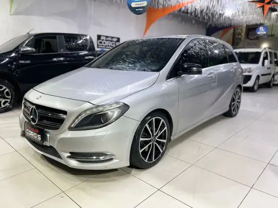 MERCEDES-BENZ-B 200-1.6 SPORT TURBO GASOLINA 4P AUTOMÁTICO MERCEDES-BENZ-B 200-2012