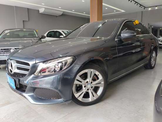 MERCEDES-BENZ-C 180-1.6 CGI 16V TURBO GASOLINA 4P AUTOMÁTICO MERCEDES-BENZ-C 180-2015