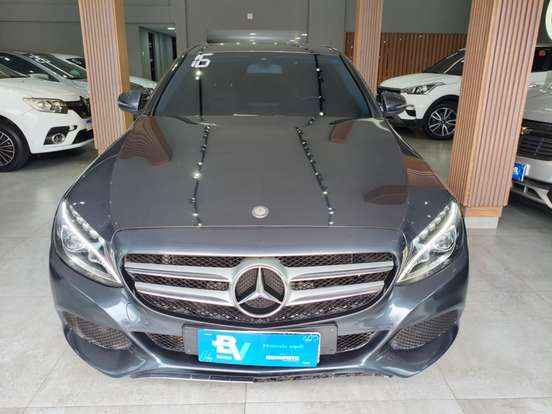MERCEDES-BENZ-C 180-1.6 CGI 16V TURBO GASOLINA 4P AUTOMÁTICO MERCEDES-BENZ-C 180-2015