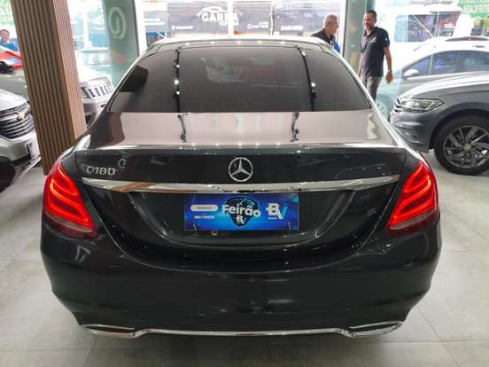 MERCEDES-BENZ-C 180-1.6 CGI 16V TURBO GASOLINA 4P AUTOMÁTICO MERCEDES-BENZ-C 180-2015