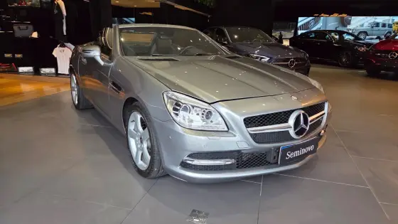 MERCEDES-BENZ SLK 250 1.8 CGI 16V TURBO GASOLINA 2P AUTOMÁTICO MERCEDES-BENZ SLK 250 1.8 CGI 16V TURBO GASOLINA 2P AUTOMÁTICO