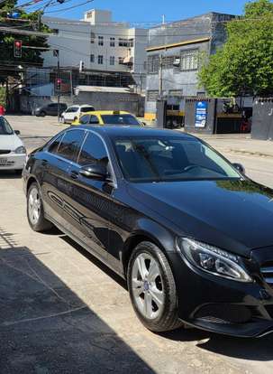 MERCEDES-BENZ-C 180-1.6 CGI AVANTGARDE 16V TURBO GASOLINA 4P AUTOMÁTICO MERCEDES-BENZ-C 180-2016