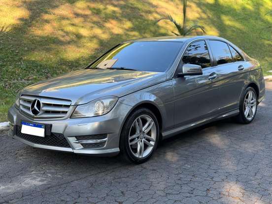 MERCEDES-BENZ-C 180-1.6 CGI SPORT 16V TURBO GASOLINA 4P AUTOMÁTICO MERCEDES-BENZ-C 180-2013