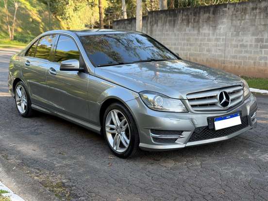 MERCEDES-BENZ-C 180-1.6 CGI SPORT 16V TURBO GASOLINA 4P AUTOMÁTICO MERCEDES-BENZ-C 180-2013