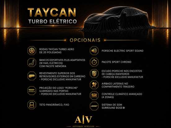 PORSCHE-TAYCAN-ELÉTRICO PORSCHE-TAYCAN-2023