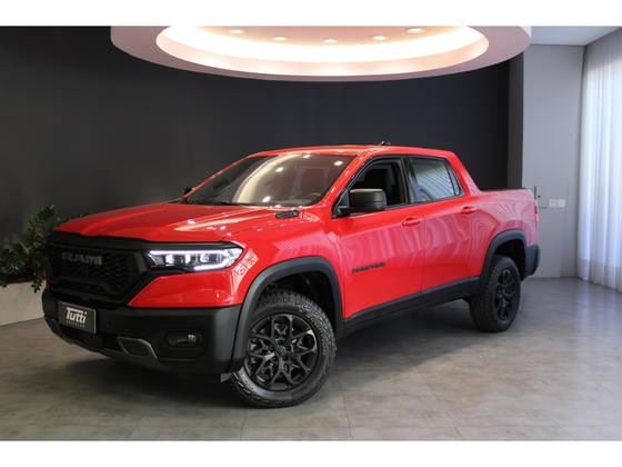 RAM RAMPAGE 2.0 HURRICANE 4 TURBO GASOLINA REBEL 4X4 AUTOMÁTICO