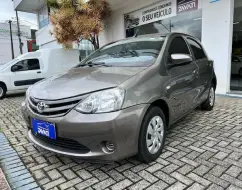 TOYOTA ETIOS 1.3 X 16V FLEX 4P MANUAL TOYOTA ETIOS 1.3 X 16V FLEX 4P MANUAL