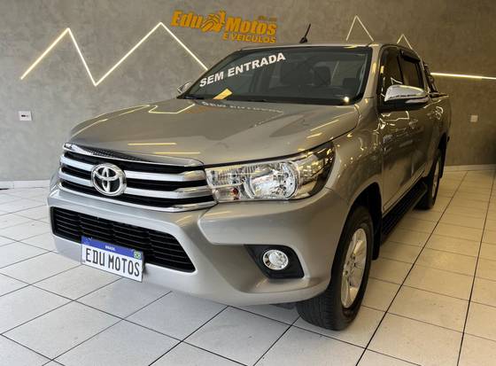 TOYOTA HILUX 2.7 SRV 4X2 CD 16V FLEX 4P AUTOMÁTICO