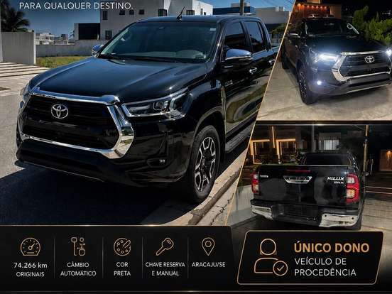 TOYOTA-HILUX-2.8 D-4D TURBO DIESEL CD SRX 4X4 AUTOMÁTICO TOYOTA-HILUX-2021