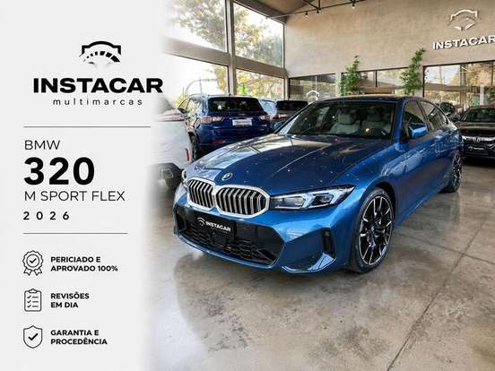 BMW-320i-2.0 16V TURBO FLEX M SPORT AUTOMÁTICO BMW-320i-2025