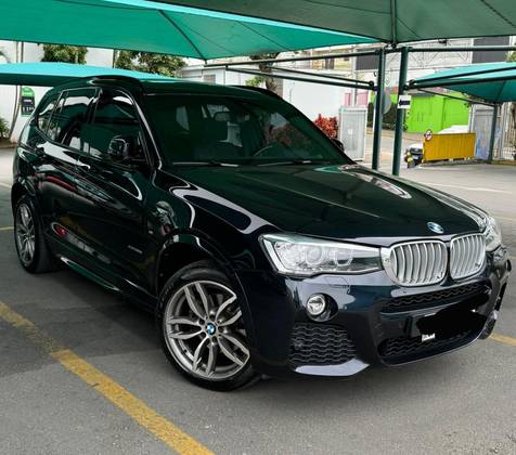 BMW X3 3.0 35I M SPORT 4X4 24V GASOLINA 4P AUTOMÁTICO
