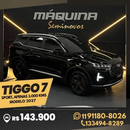 CAOA CHERY TIGGO 7 1.5 TCI TURBO FLEX SPORT CVT