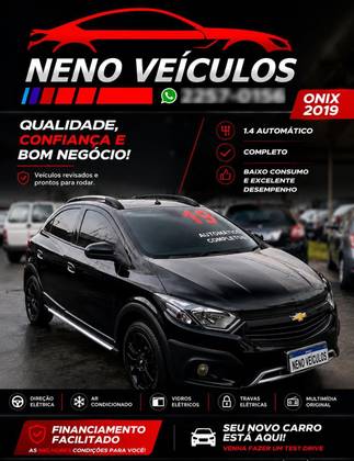 CHEVROLET ONIX 1.4 MPFI ACTIV 8V FLEX 4P AUTOMÁTICO