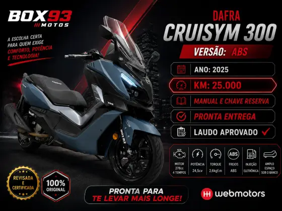 DAFRA CRUISYM 300 DAFRA CRUISYM 300