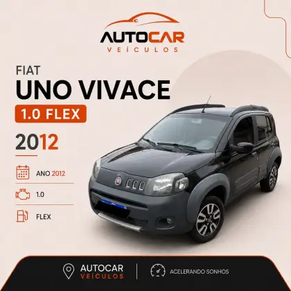 FIAT UNO 1.0 WAY 8V FLEX 4P MANUAL FIAT UNO 1.0 WAY 8V FLEX 4P MANUAL