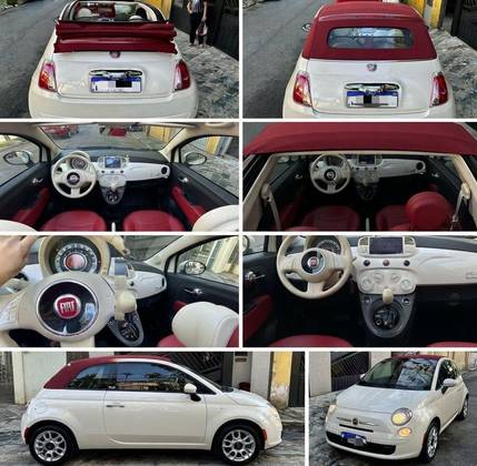 FIAT 500 1.4 CABRIO 16V FLEX 2P AUTOMÁTICO