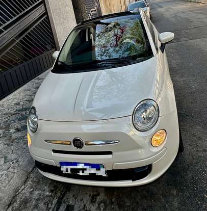 FIAT-500-1.4 CABRIO 16V FLEX 2P AUTOMÁTICO FIAT-500-2014