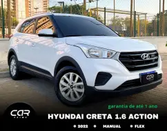 HYUNDAI CRETA 1.6 16V FLEX ACTION AUTOMÁTICO HYUNDAI CRETA 1.6 16V FLEX ACTION AUTOMÁTICO