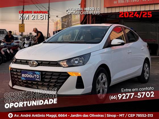 HYUNDAI HB20S 1.0 12V FLEX COMFORT PLUS MANUAL