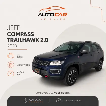 JEEP COMPASS 2.0 16V DIESEL TRAILHAWK 4X4 AUTOMÁTICO JEEP COMPASS 2.0 16V DIESEL TRAILHAWK 4X4 AUTOMÁTICO
