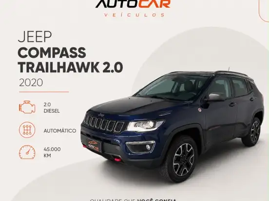 JEEP-COMPASS-2.0 16V DIESEL TRAILHAWK 4X4 AUTOMÁTICO JEEP-COMPASS-2020