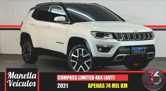 JEEP COMPASS 2.0 16V DIESEL LIMITED 4X4 AUTOMÁTICO