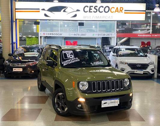 JEEP RENEGADE 1.8 16V FLEX SPORT 4P AUTOMÁTICO
