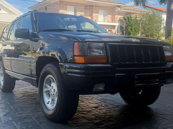 JEEP-GRAND CHEROKEE-5.9 LIMITED LX 4X4 V8 16V GASOLINA 4P AUTOMÁTICO JEEP-GRAND CHEROKEE-1997