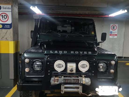 LAND ROVER-DEFENDER-2.4 110 SW 4X4 TURBO DIESEL 4P MANUAL LAND ROVER-DEFENDER-2009