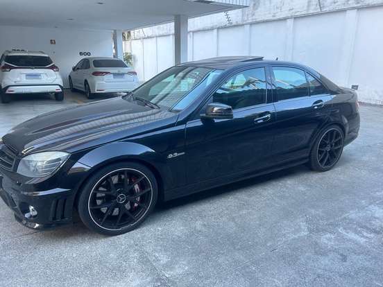 MERCEDES-BENZ-C 63 AMG-6.3 SEDAN V8 GASOLINA 4P AUTOMATICO MERCEDES-BENZ-C 63 AMG-2009