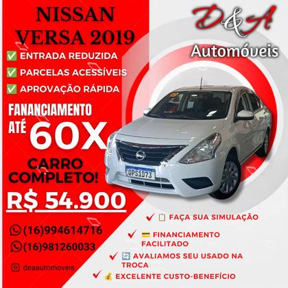 NISSAN VERSA 1.0 12V FLEX 4P MANUAL